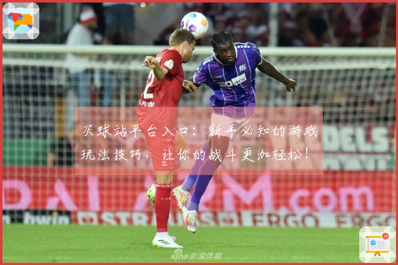 买球站平台入口：新手必知的游戏玩法技巧，让你的战斗更加轻松！